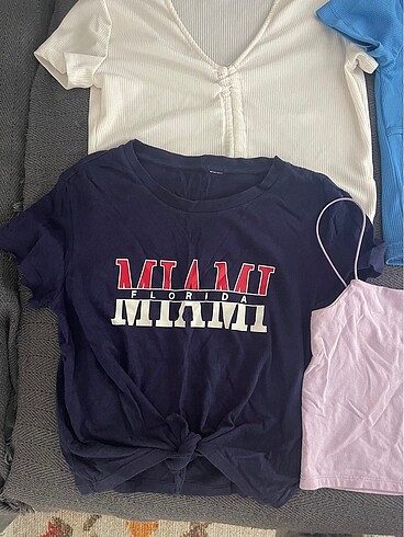 m Beden çeşitli Renk Kısa kollu crop tshirt üst