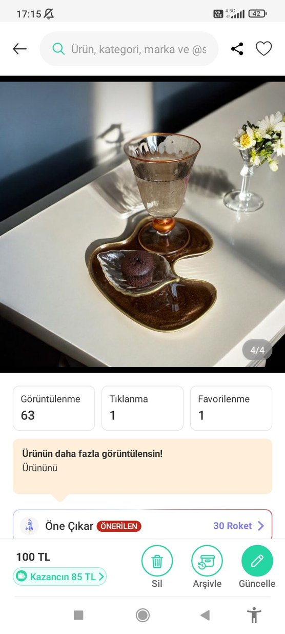 epoksi sunumluk - Görsel 4