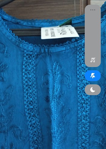 Mavi Bohem Uzun Kadın Elbise - Görsel 3