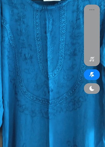 Mavi Bohem Uzun Kadın Elbise - Görsel 8