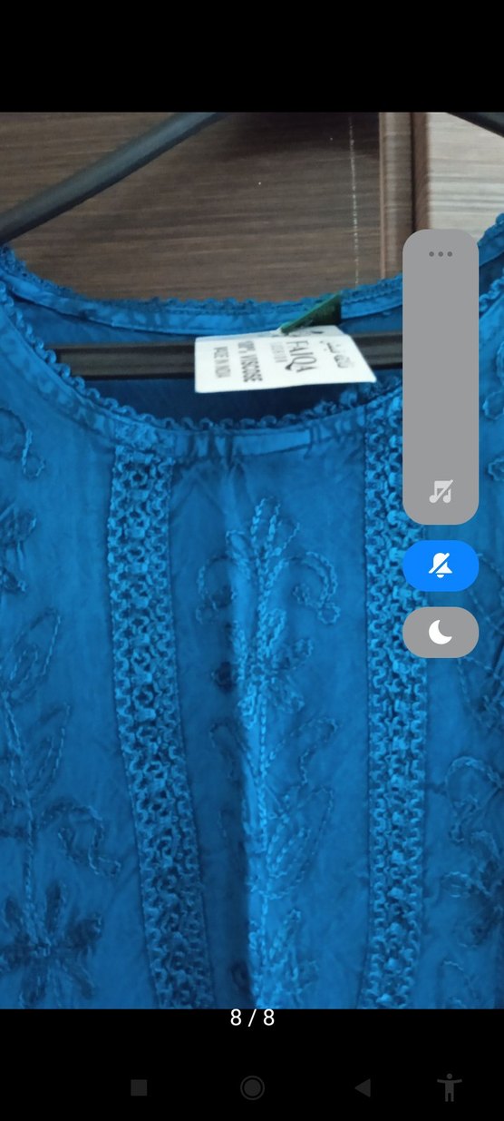 Mavi Bohem Uzun Kadın Elbise - Görsel 3