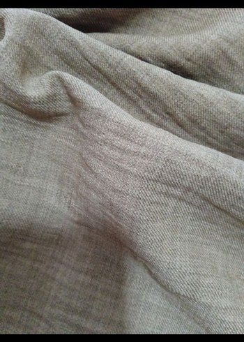 büyük beden keten tesettür elbise - Görsel 7