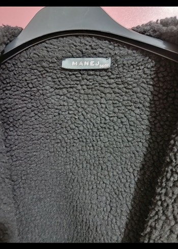 Siyah Kürklü Deri Kadın Ceket - Görsel 4