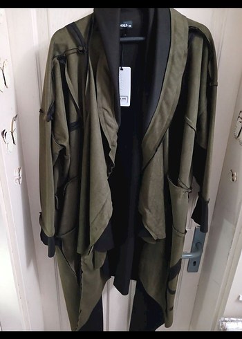 Süet Uzun Kadın Kaban - Görsel 2