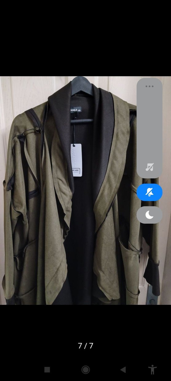 Süet Uzun Kadın Kaban - Görsel 4