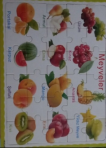 Beden Çocuk Puzzle