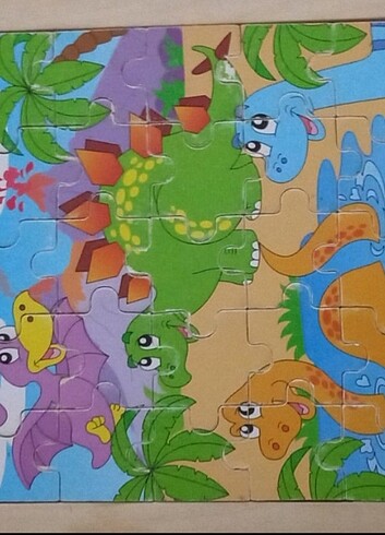 Beden Renk Çocuk Puzzle
