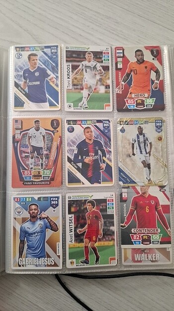 Beden Futbol kartları Messi Ronaldo.. 