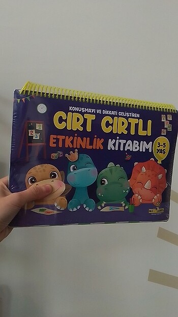 Cırt cırtlı etkinlik kitabı 