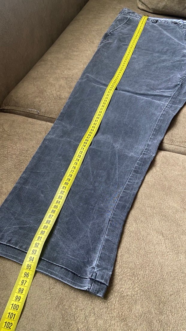 Gri Regular Fit Denim Erkek Pantolon - Görsel 3