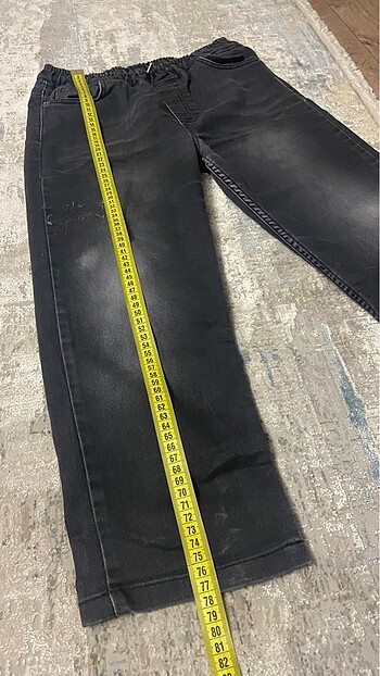 13-14 Yaş Beden siyah Renk Pantalon