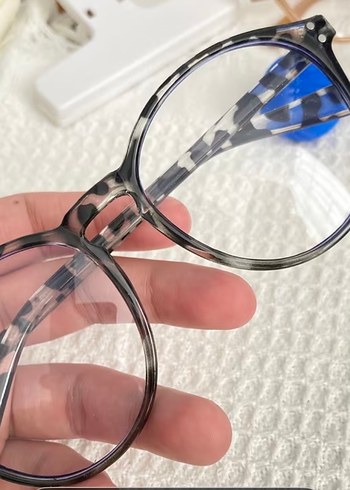 Leoparlı Numarasız Aksesuar Gözlük - Görsel 4