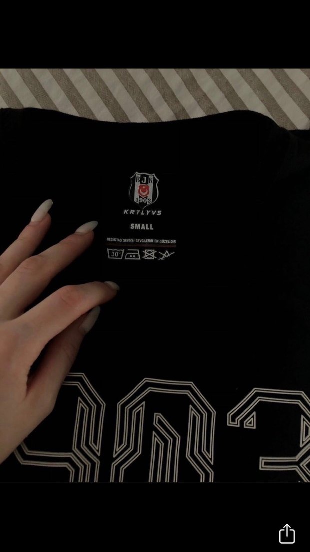 Orjinal Kartal Yuvası Beşiktaş Bjk 1903 kadın erkek Tişört Forma - Görsel 3