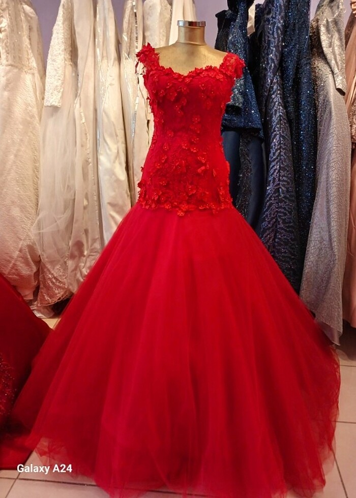 Kına elbisesi yeni model36,38,40 - Görsel 2