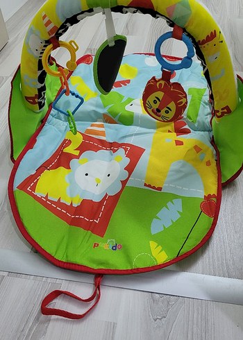 Mutlu Hayvanlar Oyun Matı 0 Ay ve Üzeri - Görsel 4