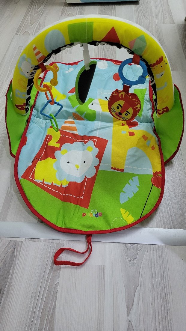 Mutlu Hayvanlar Oyun Matı 0 Ay ve Üzeri - Görsel 3