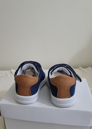 Mavi Erkek İlk Adım Ayakkabısı Velcro - Görsel 4