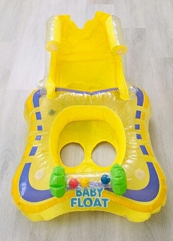 baby float golgelıklı şişme bot hıcbır sorunu yok 2 kez flan kul