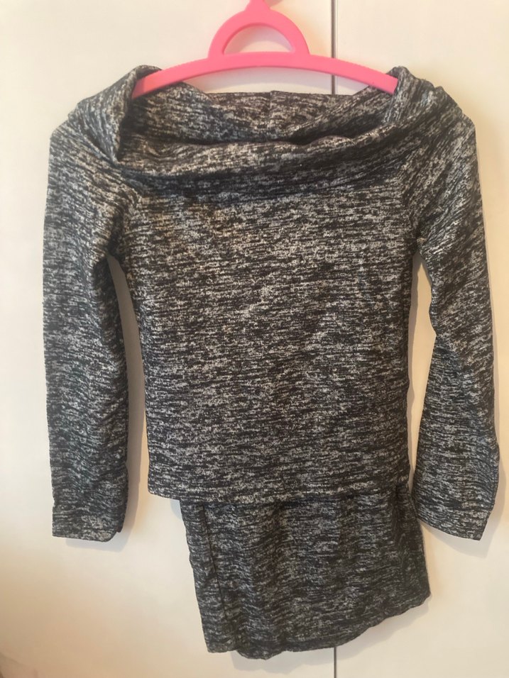 Gri Kadın Dar Kesim Kumaş Pantolon - Görsel 4