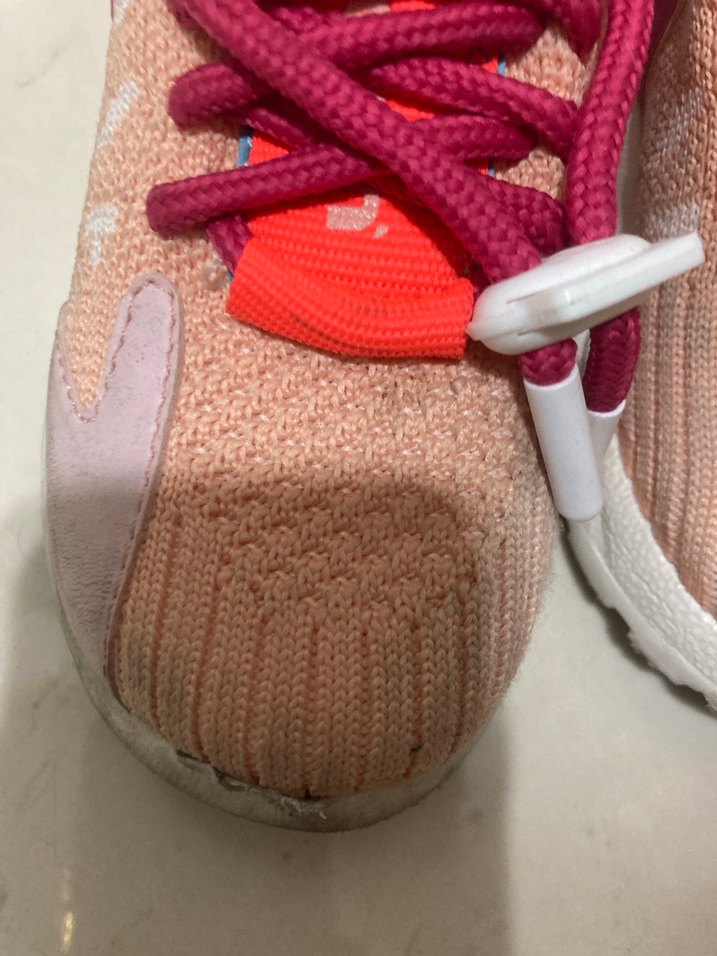 Kız Çocuk Renkli Bağcıklı Sneakers - Görsel 4