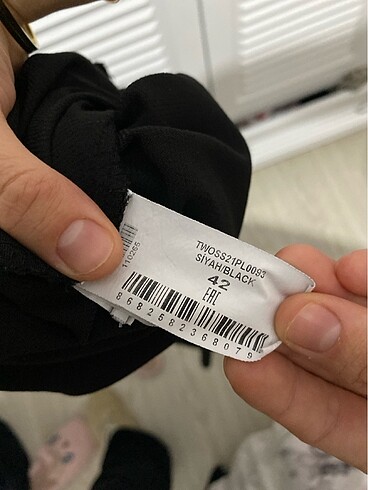 xl Beden siyah Renk Kumaş pantolon