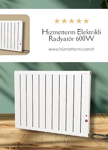 Beden Renk Elektrikli Radyatör 600 Watt