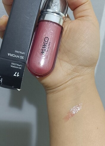 Kiko 17 no kiko lipgloss ithal orjınal renk 