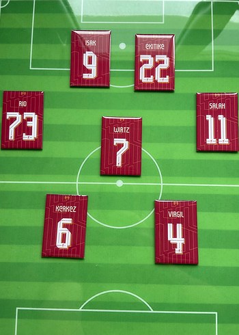 Beden Liverpool Futbolcu Forma Magnet