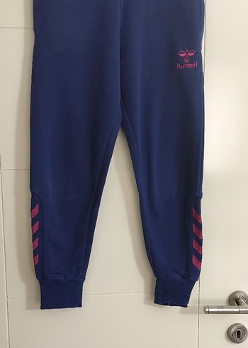 HUMMEL Kadın Lacivert Fermuarlı Spor Eşofman Altı - Görsel 2