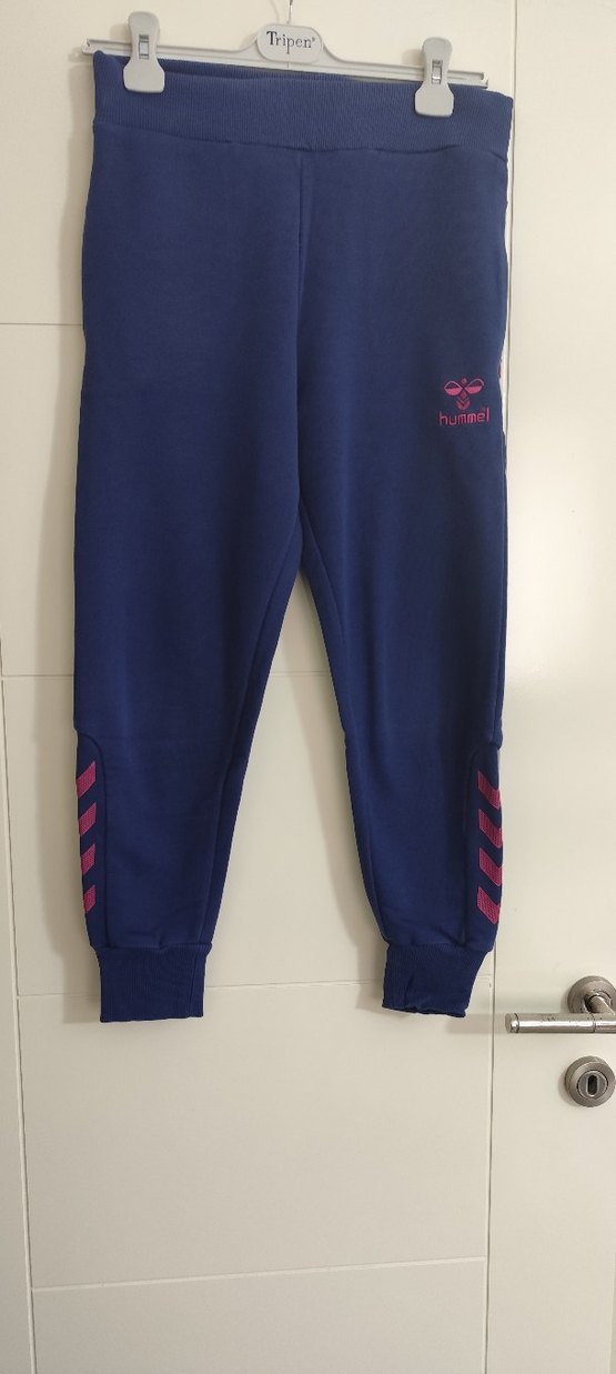 HUMMEL Kadın Lacivert Fermuarlı Spor Eşofman Altı - Görsel 2