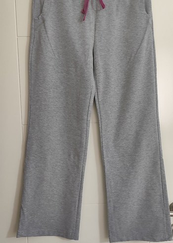 sıfır kullanilmadi Gri Kadın Rahat Kesim Spor Eşofman Altı - Görsel 2