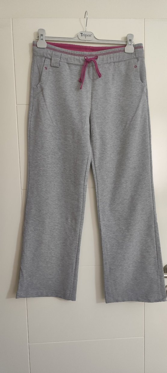 sıfır kullanilmadi Gri Kadın Rahat Kesim Spor Eşofman Altı - Görsel 2