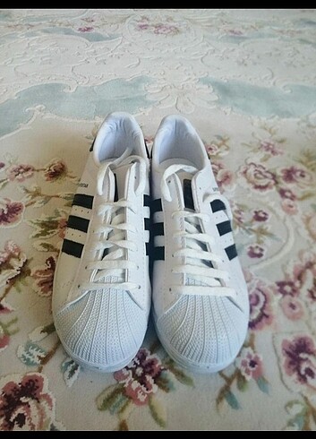 41 Beden beyaz Renk Sıfır Adidas Superstar 