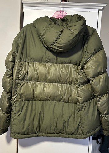 Columbia yeşil mont - Görsel 5