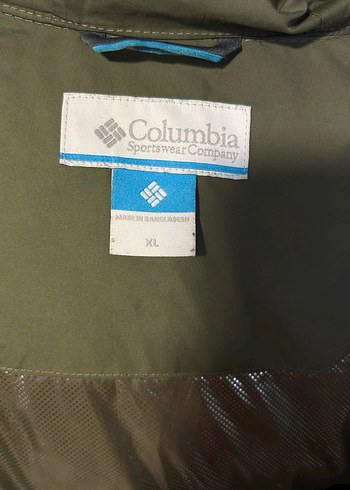 Columbia yeşil mont - Görsel 3