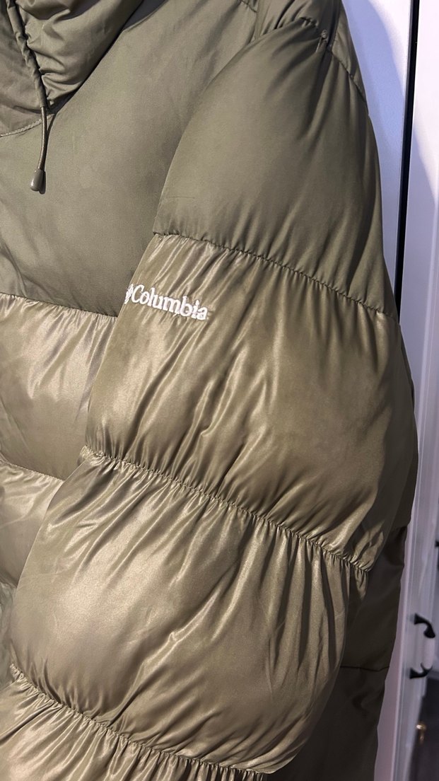 Columbia yeşil mont - Görsel 2