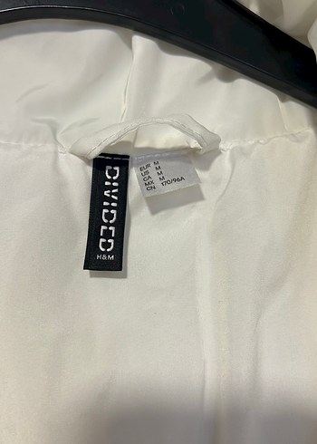 H&M Beyaz kadın kışlık mont - Görsel 3