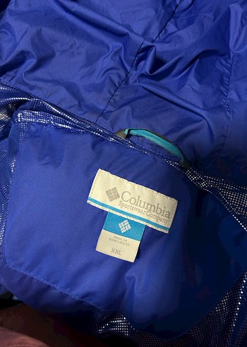 Columbia Kadın Mavi Şişme Kışlık Mont - Görsel 4