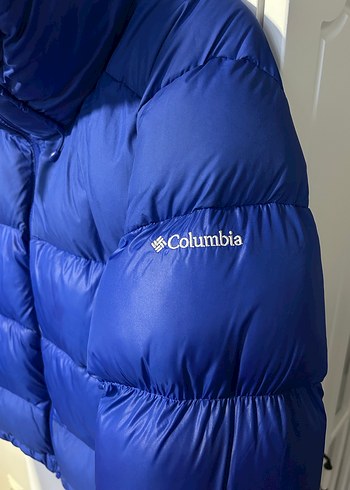 Columbia Kadın Mavi Şişme Kışlık Mont - Görsel 3