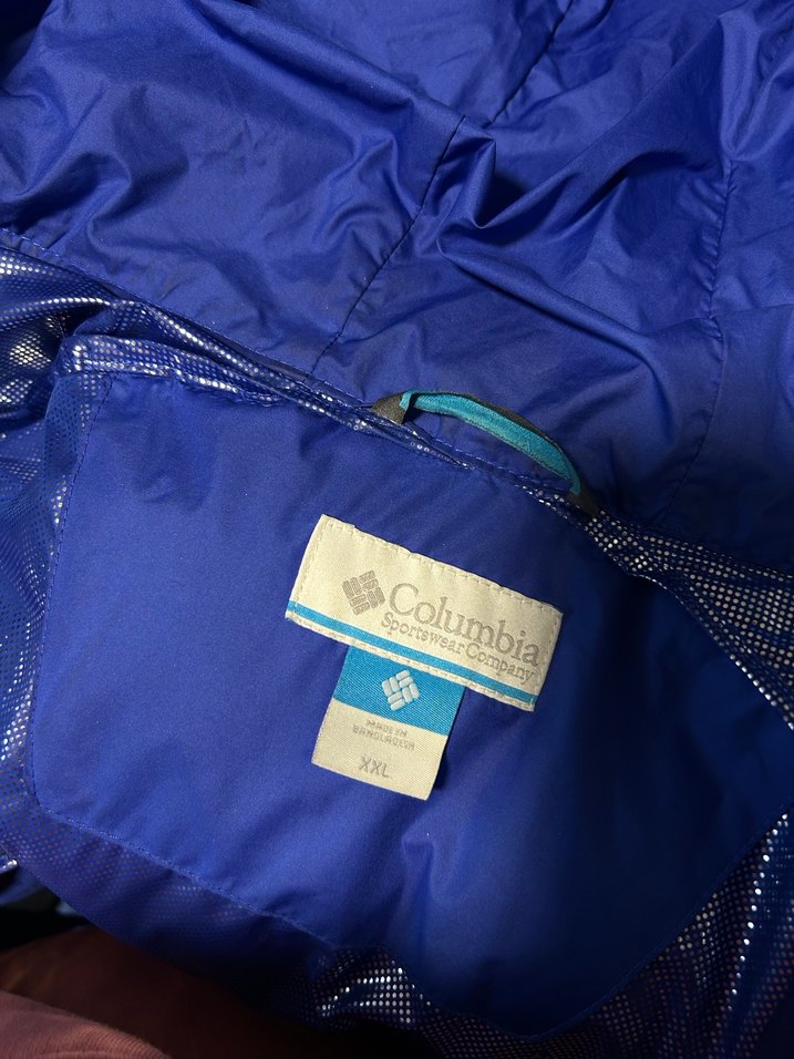 Columbia Kadın Mavi Şişme Kışlık Mont - Görsel 4