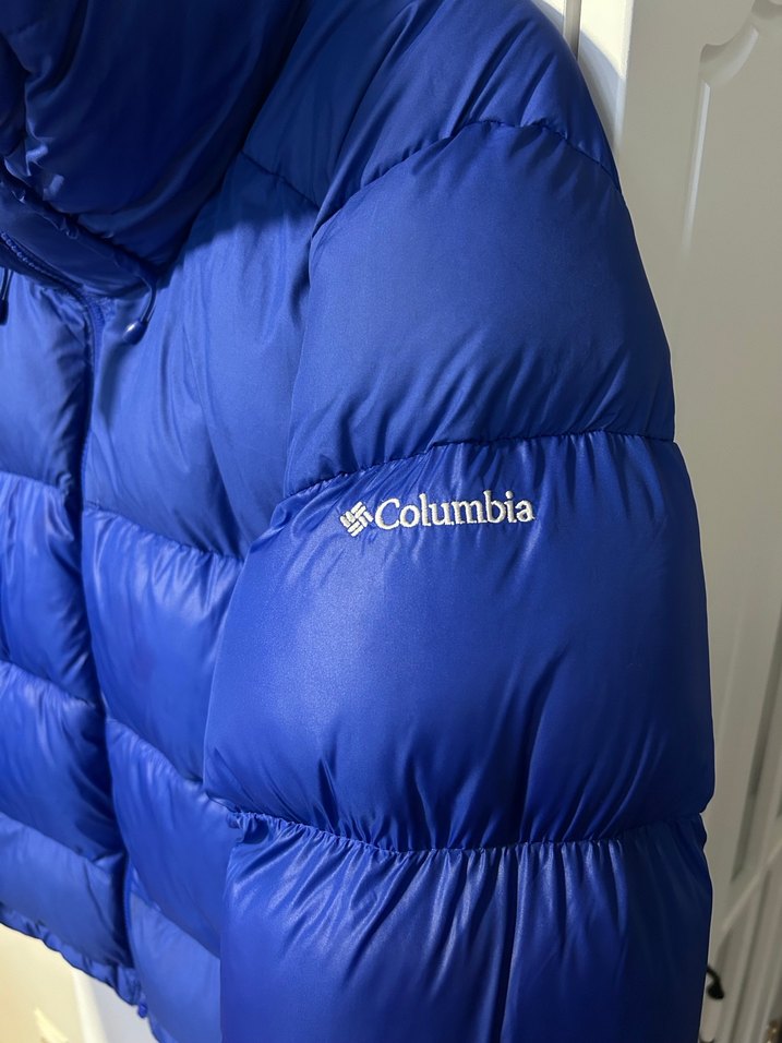 Columbia Kadın Mavi Şişme Kışlık Mont - Görsel 3