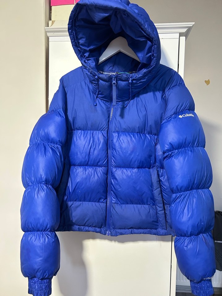 Columbia Kadın Mavi Şişme Kışlık Mont - Görsel 2