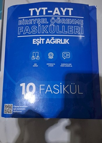 TYT-AYT Eşit Ağırlık 10 Fasikül