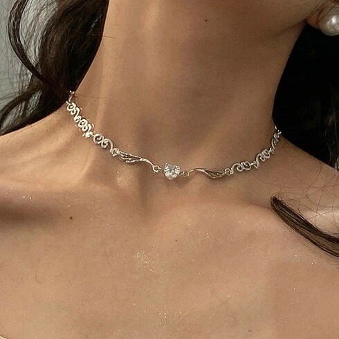 Sheinside choker kalpli kolye