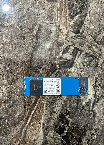Orijinal WD 256 GB M2 NVMe SSD