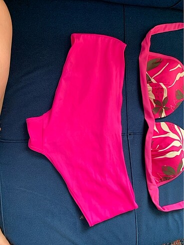 xl Beden pembe Renk Bikini takımı