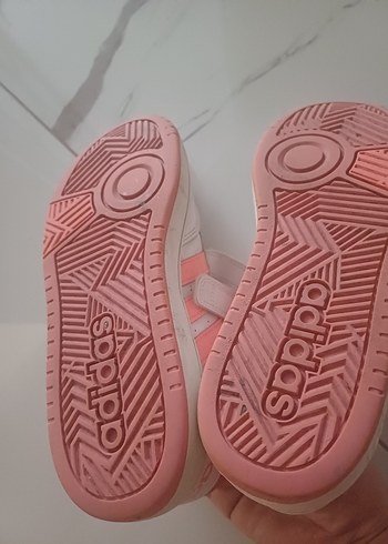 Adidas Adidas Kız Çocuk Pembe Cırtlı Spor Ayakkabı