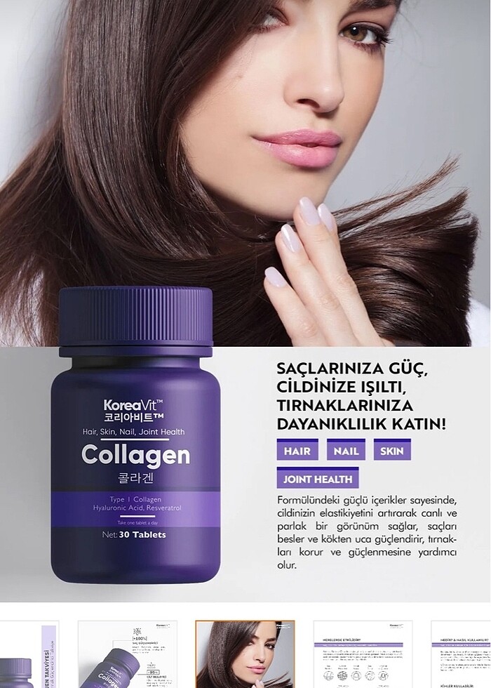 KoreaVit Collagen Kolojen - Görsel 3