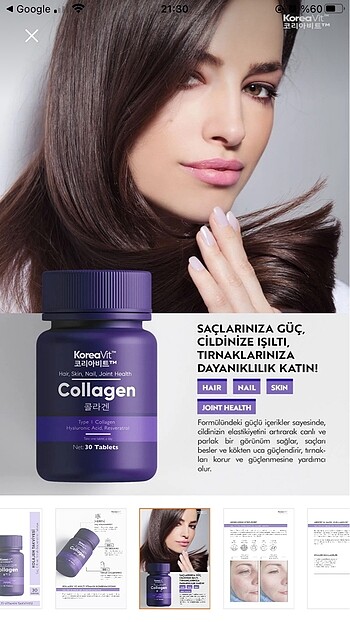 Beden KoreaVit Collagen Kolojen
