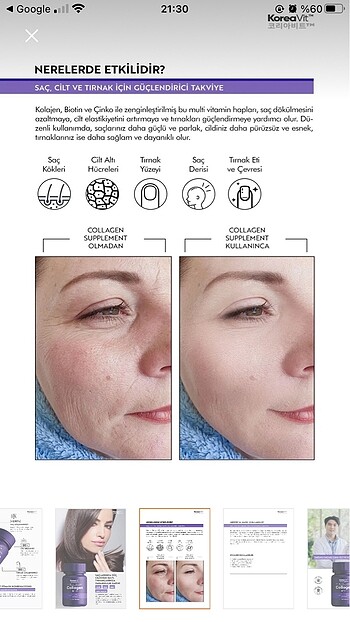 Beden Renk KoreaVit Collagen Kolojen